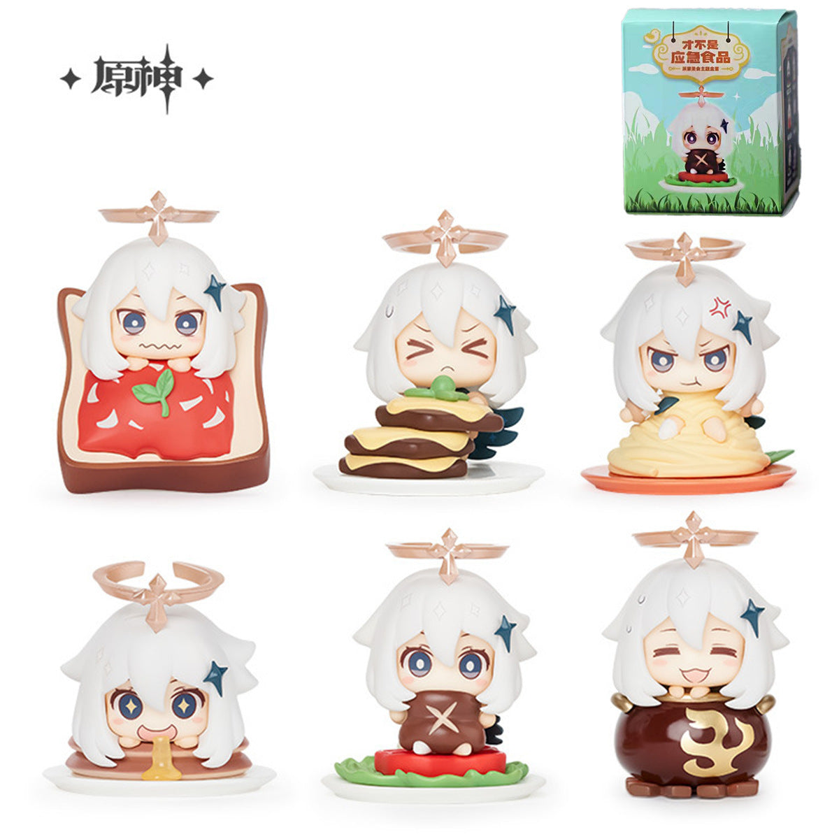 Genshin Impact] Paimon Food Theme Blind Box Figurine – Genshinland