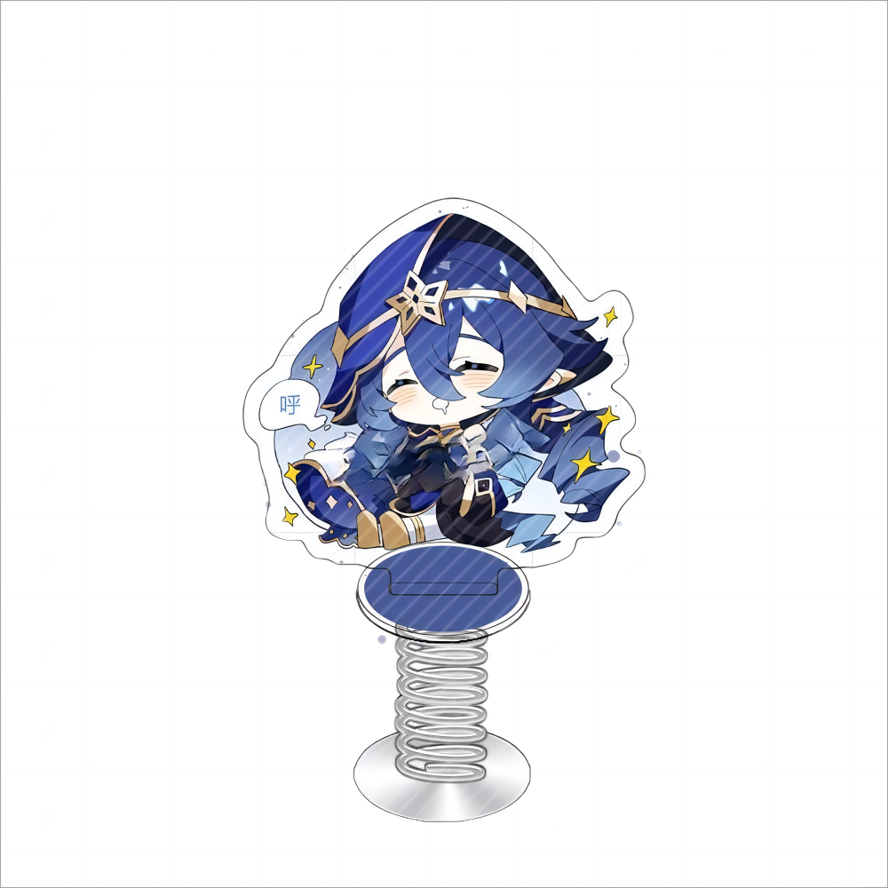 [Genshin Impact] [FAN MADE] Standees à ressort oscillant