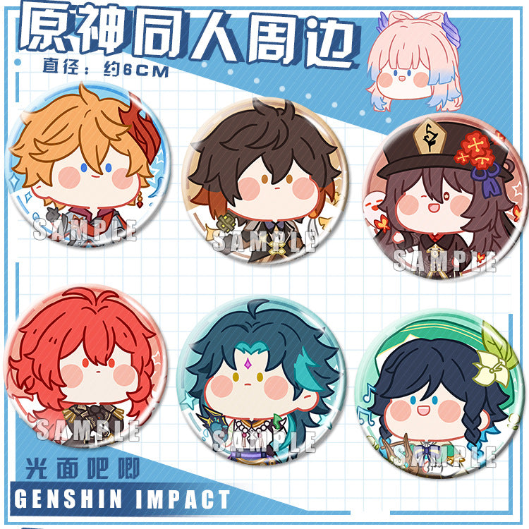 [Genshin Impact] [FAN MADE] Insigne de personnage Genshin