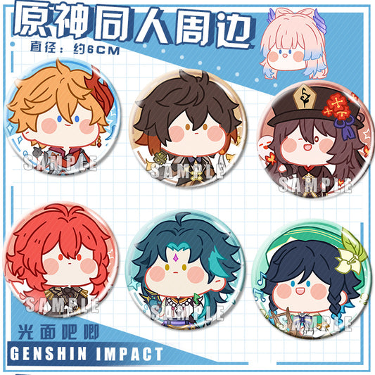 [Genshin Impact] [FAN MADE] Genshin Character Badge