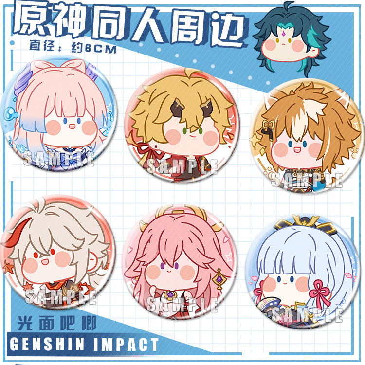 [Genshin Impact] [FAN MADE] Genshin-Charakterabzeichen
