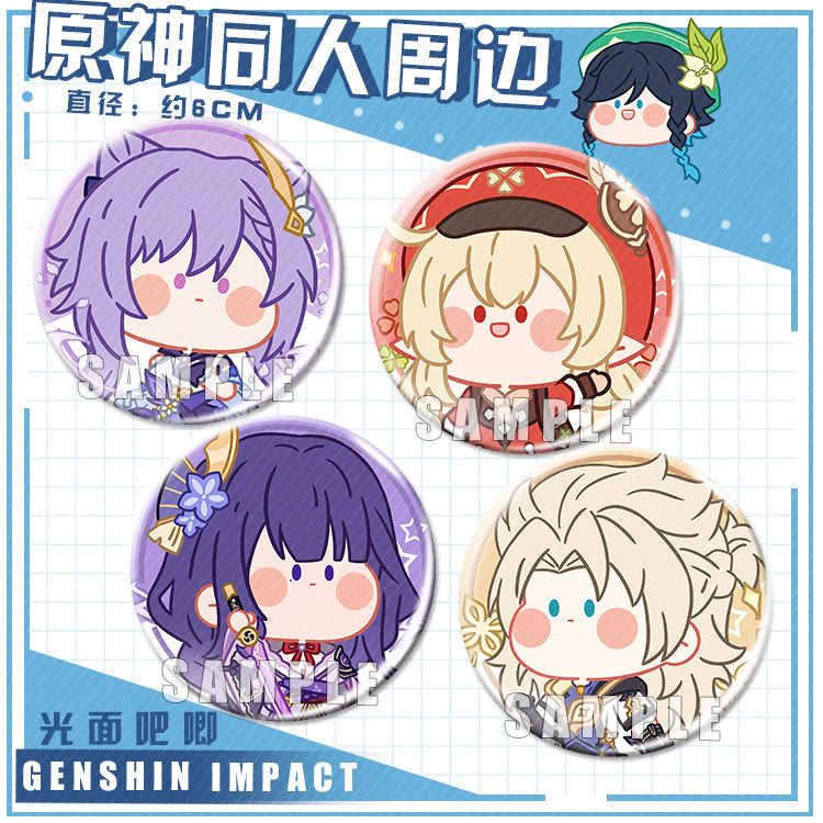 [Genshin Impact] [FAN MADE] Insigne de personnage Genshin