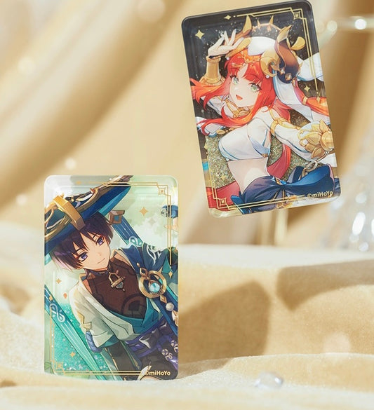 [Genshin Impact] [Official] Flowing Flashing Sand Acrylic Ornaments