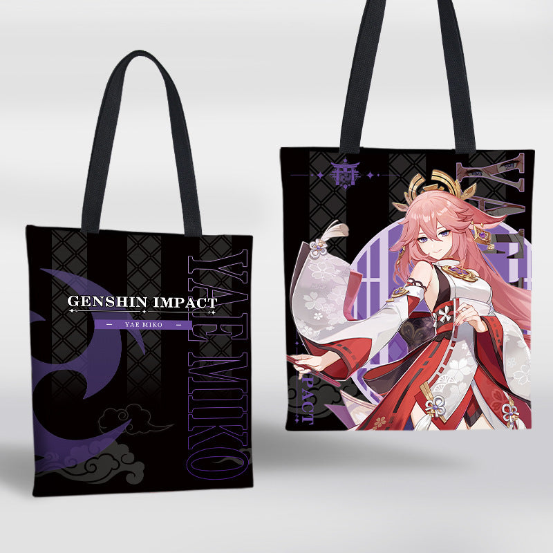 [Genshin Impact] Inazuma Character Canvas Bag